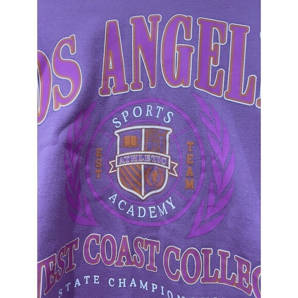 Primark Split Los Angeles And Boston Hoodie - Picture 4 of 9